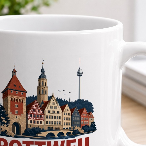 Tasse »Rottweil – Geschichte trifft Höhe.«