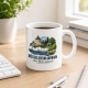 Tasse »Rüsselsheim am Main – Am Main zuhause.«
