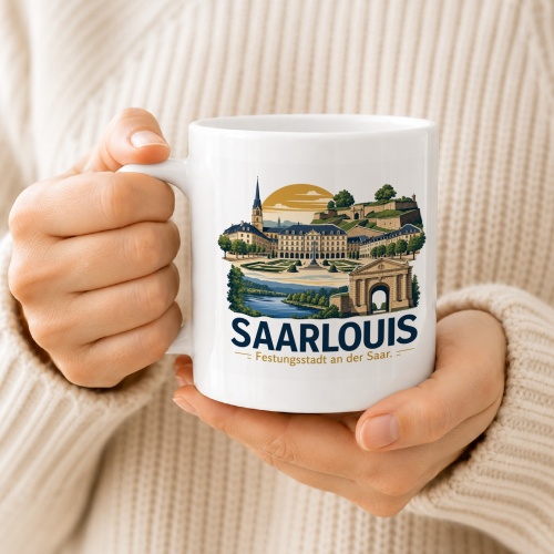 Tasse »Saarlouis – Festungsstadt an der Saar«