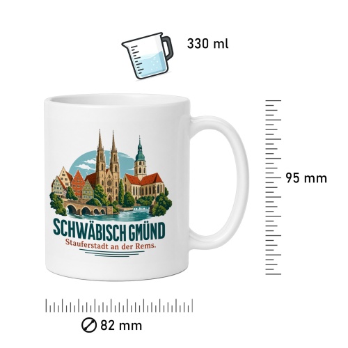 Tasse »Schwäbisch Gmünd – Stauferstadt an der Rems«