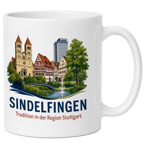 Tasse »Sindelfingen – Tradition Region...