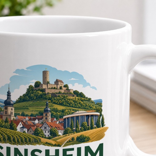 Tasse »Sinsheim – Im Herzen des Kraichgaus«