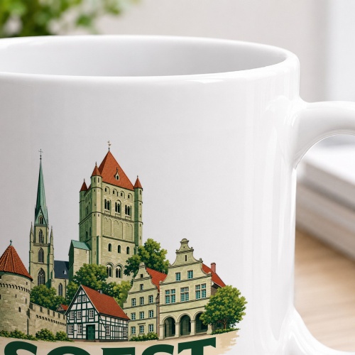 Tasse »Soest – Grünsandstein und Westfalen«