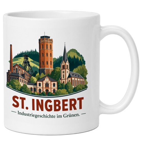 Tasse »St. Ingbert – Industriegeschichte im...