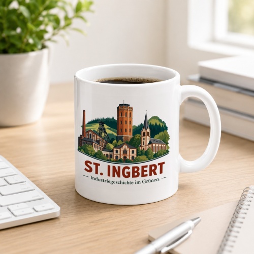 Tasse »St. Ingbert – Industriegeschichte im Grünen«