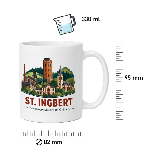 Tasse »St. Ingbert – Industriegeschichte im Grünen«