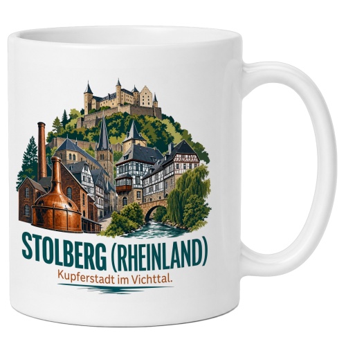 Tasse »Stolberg (Rheinland) – Kupferstadt«