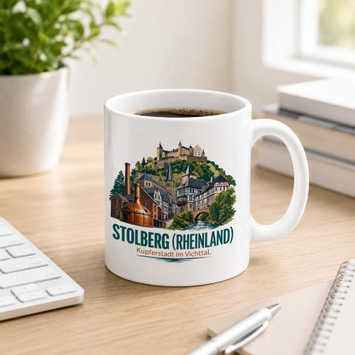 Tasse »Stolberg (Rheinland) – Kupferstadt«