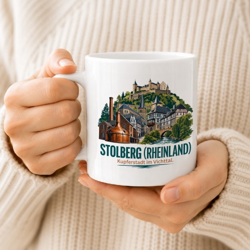 Tasse »Stolberg (Rheinland) – Kupferstadt«