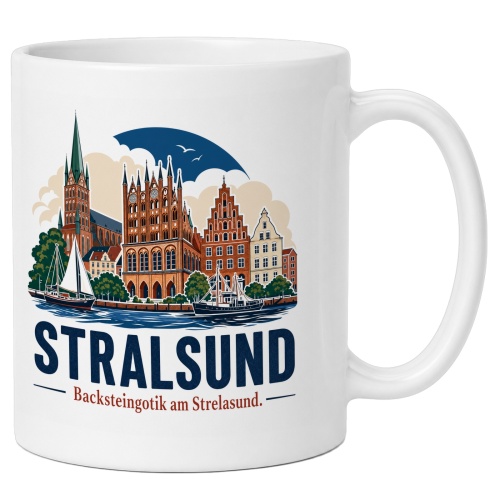 Tasse »Stralsund – Backsteingotik am...
