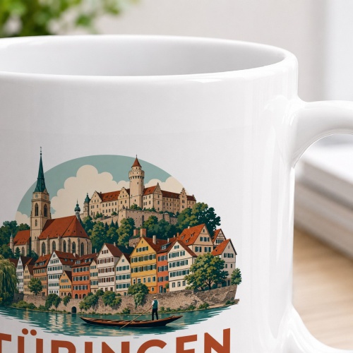 Tasse »Tübingen – Am Neckar zuhause.«