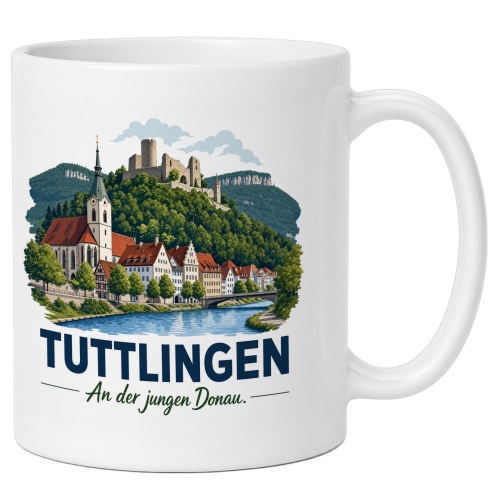 Tasse »Tuttlingen – An der jungen Donau.«