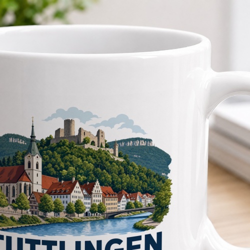 Tasse »Tuttlingen – An der jungen Donau.«