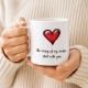 Tasse »So many of my smiles start with you.«