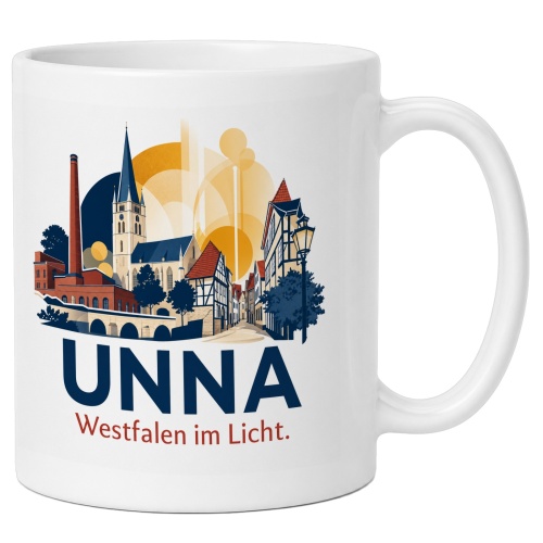 Tasse »Unna – Westfalen im Licht«