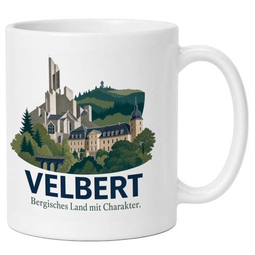 Tasse »Velbert – Bergisches Land mit...