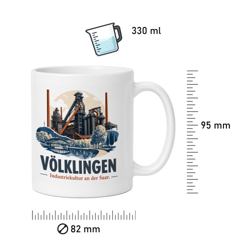 Tasse »Völklingen – Industriekultur an der Saar«