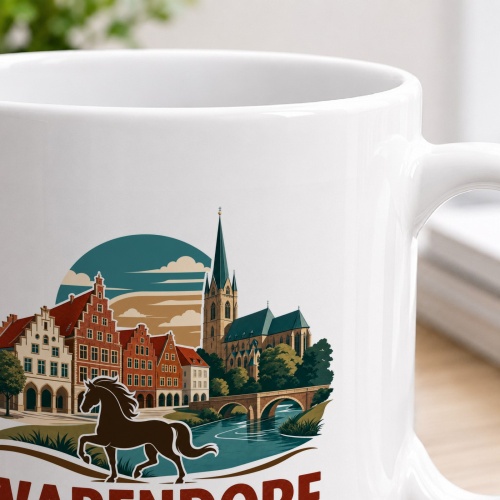 Tasse »Warendorf – Pferdestadt an der Ems«