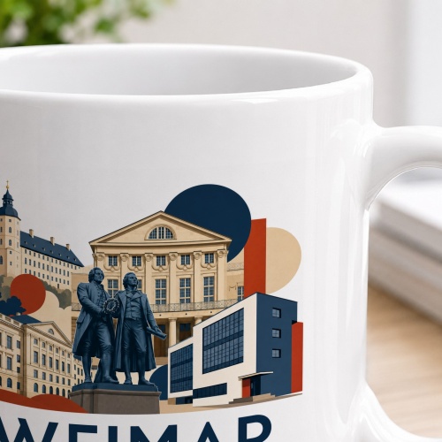 Tasse »Weimar – Klassik, Bauhaus, Geschichte«