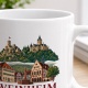 Tasse »Weinheim – Zwei Burgen an der Bergstraße«