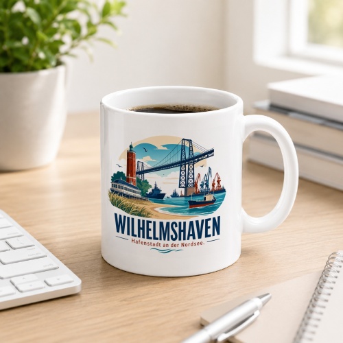 Tasse »Wilhelmshaven – Hafenstadt an der...