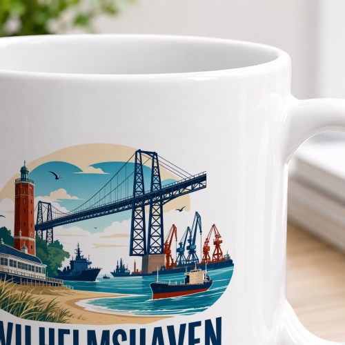 Tasse »Wilhelmshaven – Hafenstadt an der Nordsee«