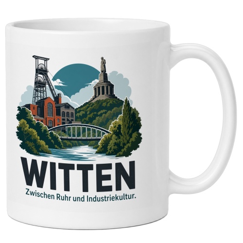 Tasse »Witten – Zwischen Ruhr und...