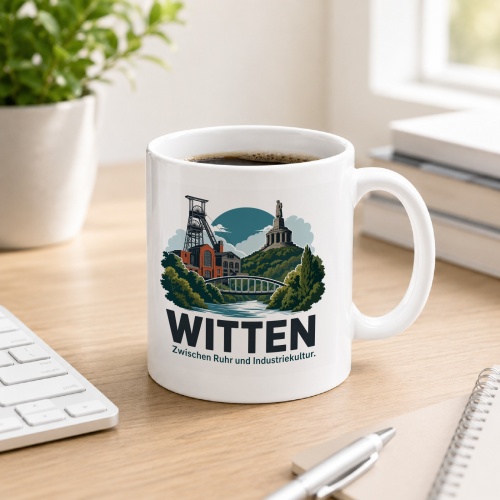 Tasse »Witten – Zwischen Ruhr und...