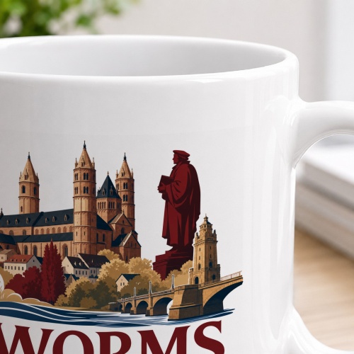 Tasse »Worms – Nibelungenstadt am Rhein«