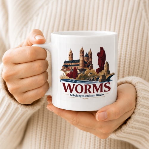 Tasse »Worms – Nibelungenstadt am Rhein«