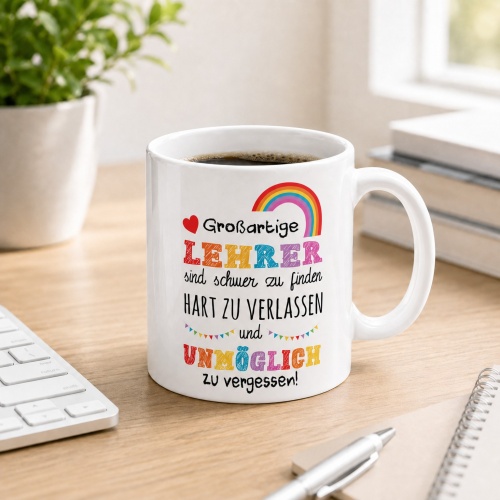 Tasse »großartige Lehrer«