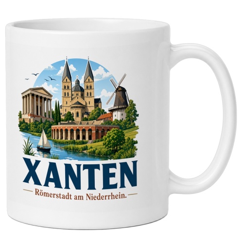 Tasse »Xanten – Römerstadt am...