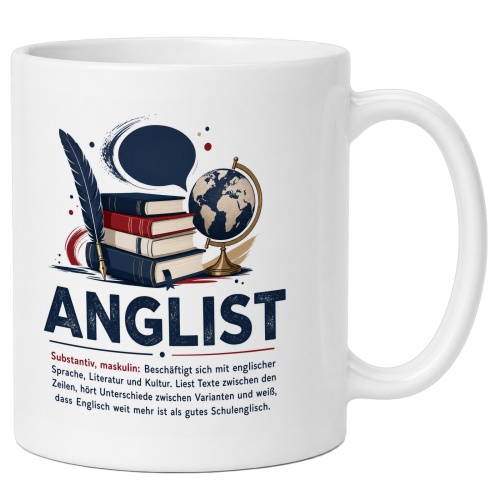 Tasse »Anglist« – Geschenk für...