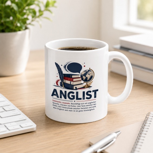 Tasse »Anglist« – Geschenk für...