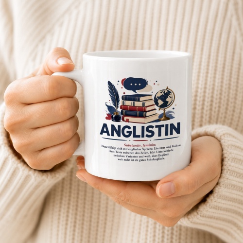 Tasse »Anglistin«
