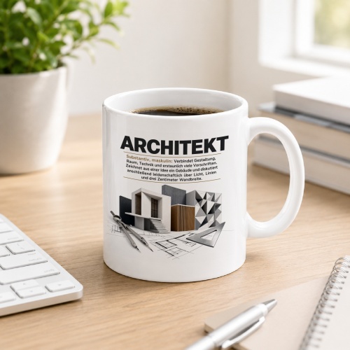 Tasse »Architekt – Definition«