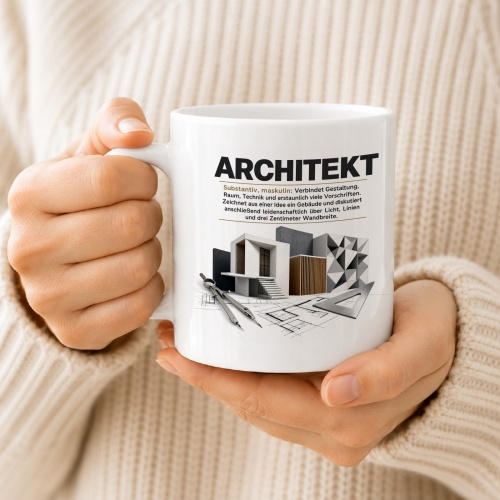 Tasse »Architekt – Definition«