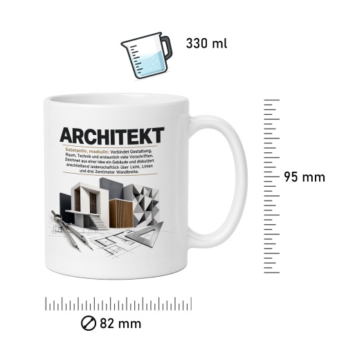 Tasse »Architekt – Definition«