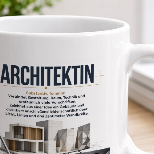 Tasse »Architektin«