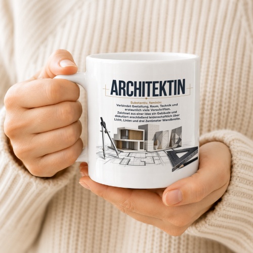 Tasse »Architektin«