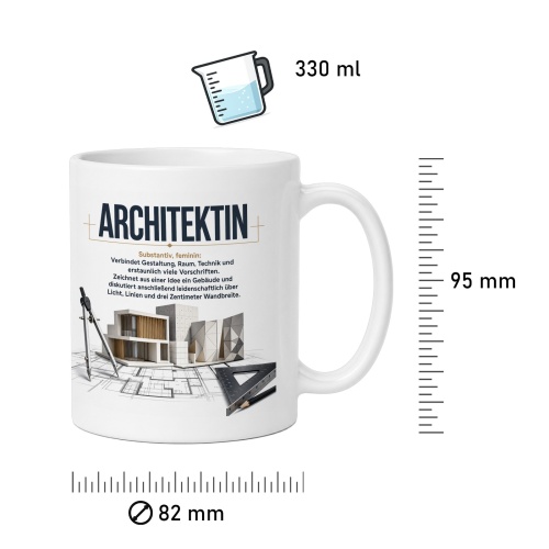 Tasse »Architektin«