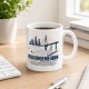 Tasse »Bauingenieurin«