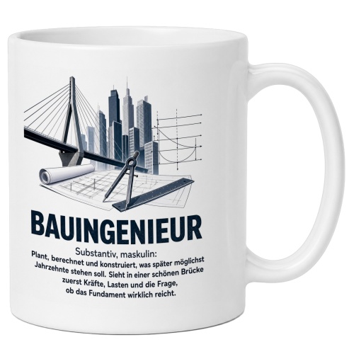 Tasse »Bauingenieur«