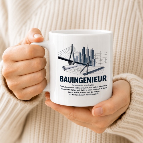 Tasse »Bauingenieur«
