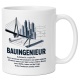 Tasse »Bauingenieur«