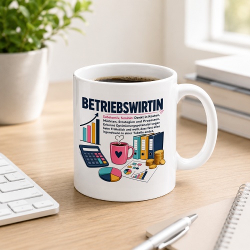 Tasse »Betriebswirtin«