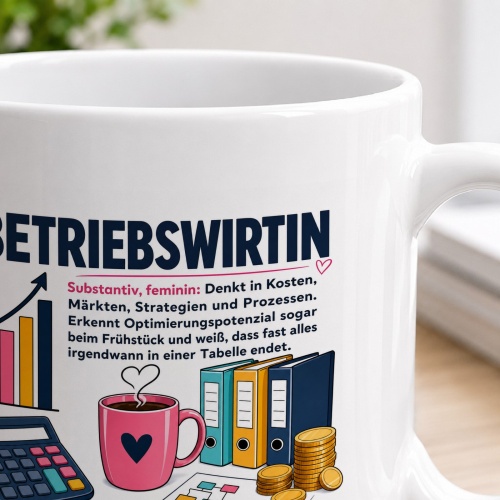 Tasse »Betriebswirtin«