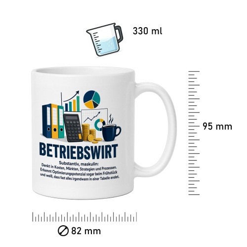 Tasse »Betriebswirt«