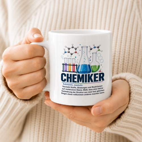 Tasse »Chemiker – Substantiv, maskulin«
