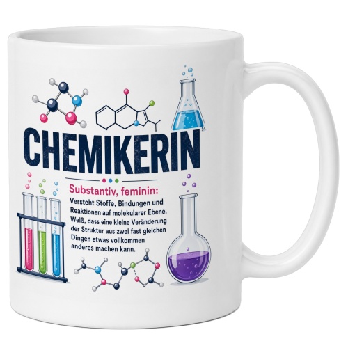 Tasse »Chemikerin«